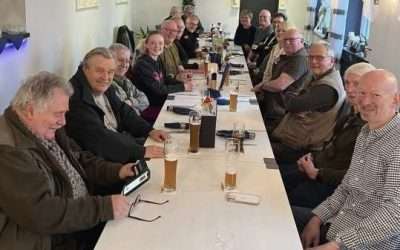 gemütlich am Stammtisch